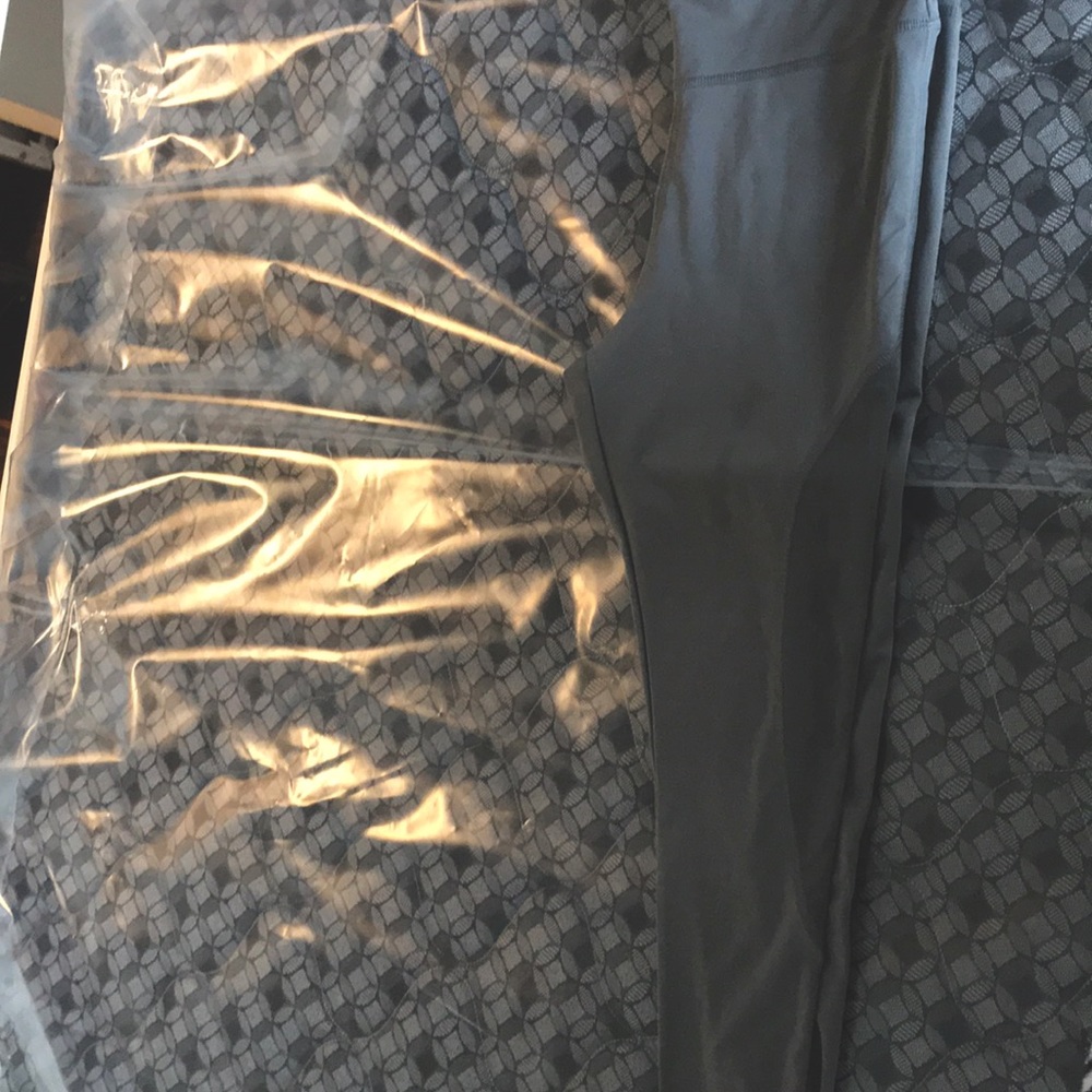 These are gray leggings